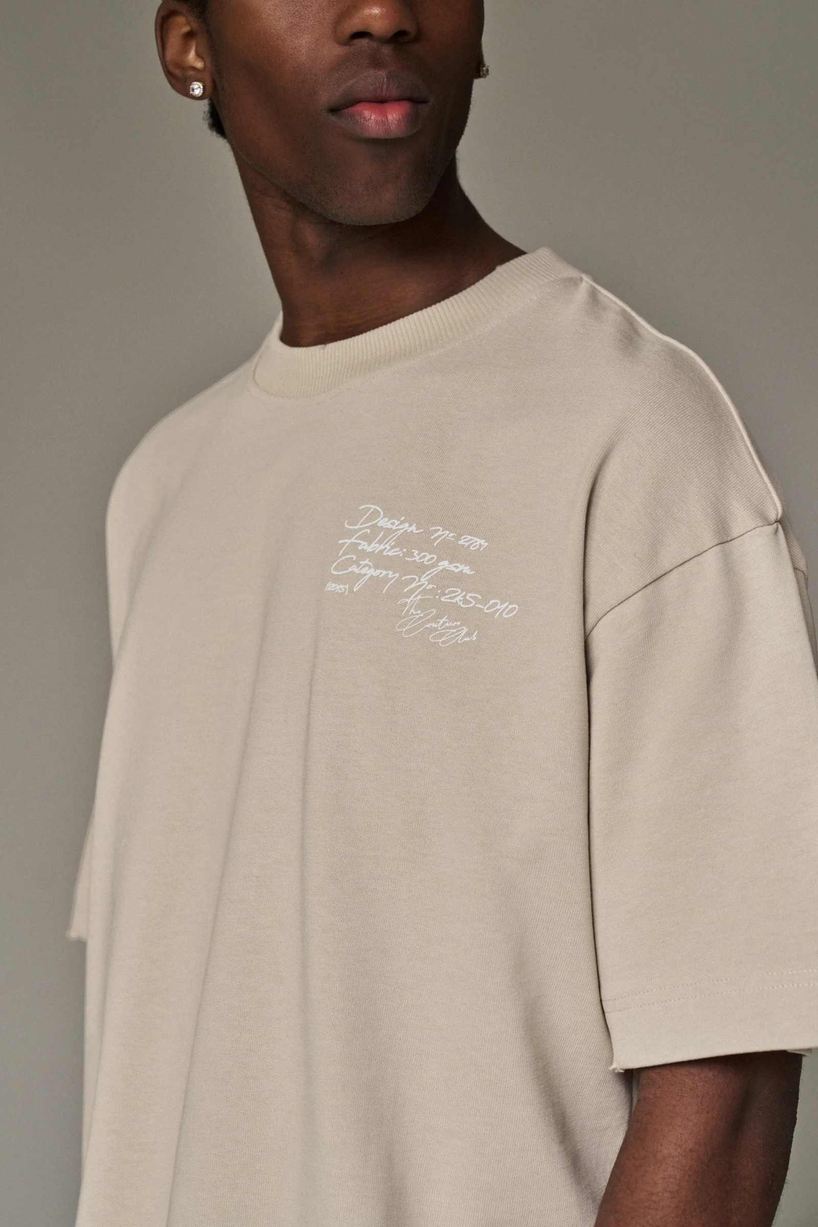 DISPLAY USE ONLY RELAXED T-SHIRT - BEIGE - Image 6