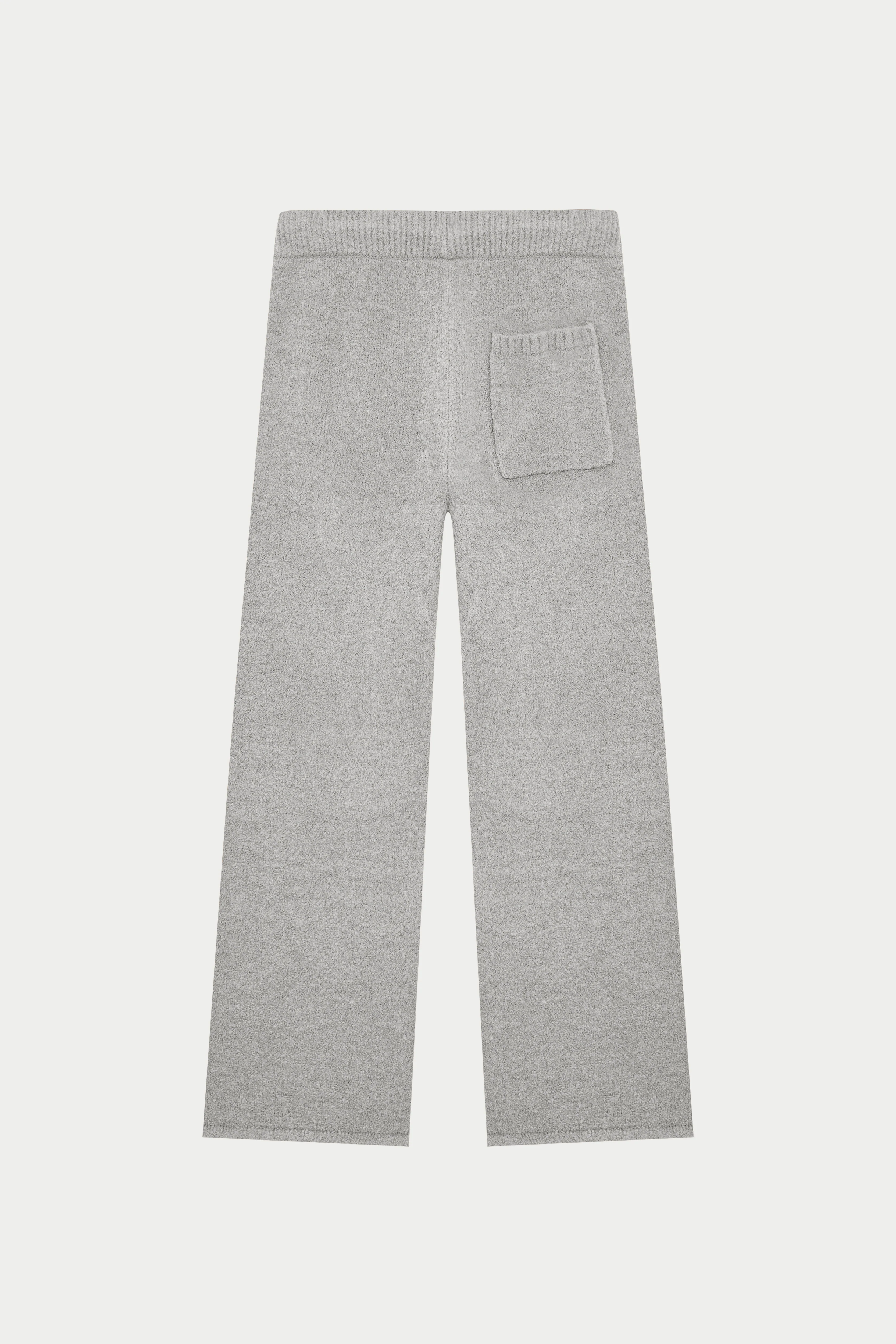 BOUCLE KNIT PANTS - GREY MARL - Image 12