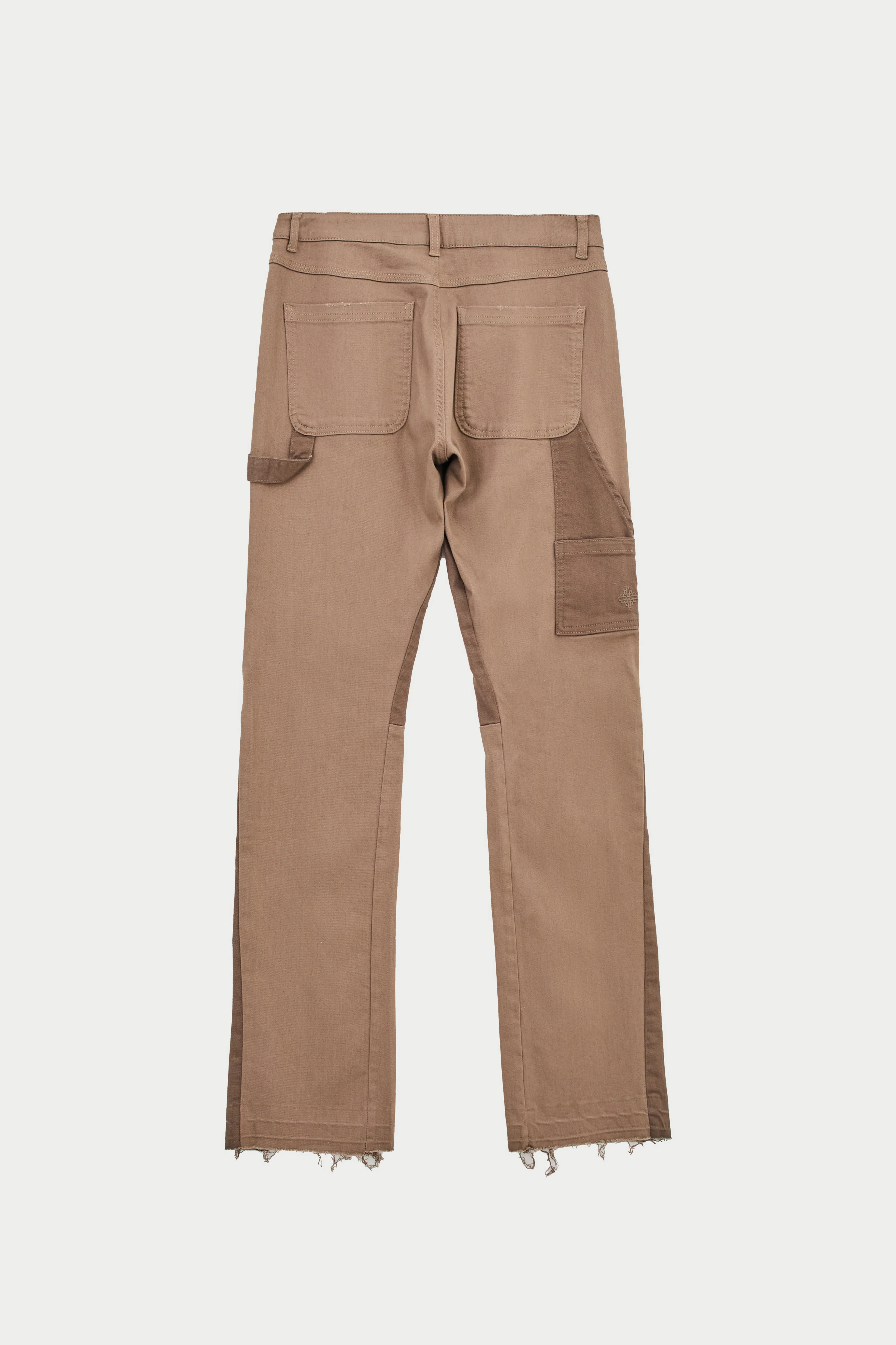 CANVAS CARPENTER TROUSER - BROWN - Image 9