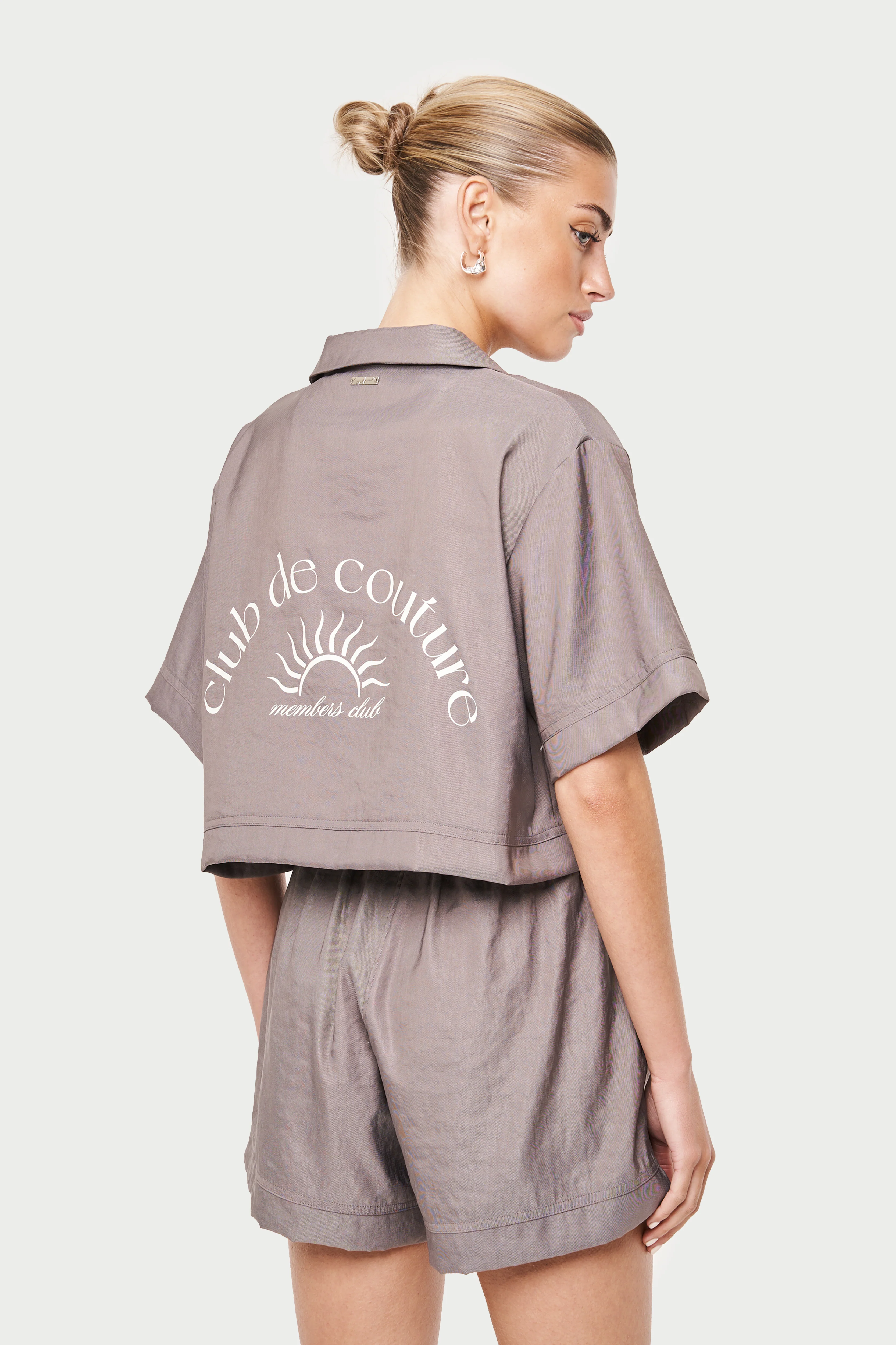 CLUB DE COUTURE RESORT SHIRT - MINK - Image 5