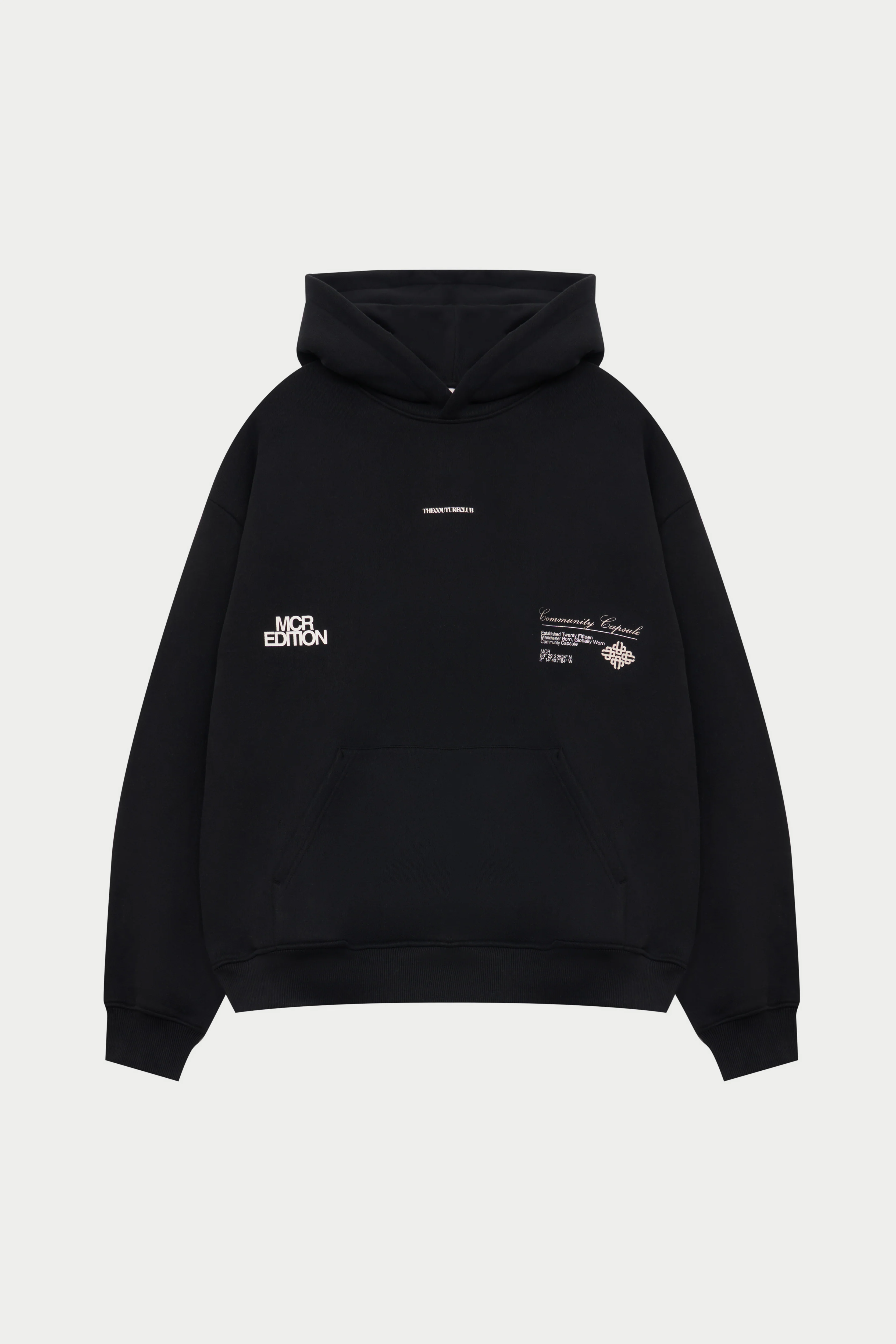COMMUNITY CAPSULE HOODIE - BLACK - Image 11