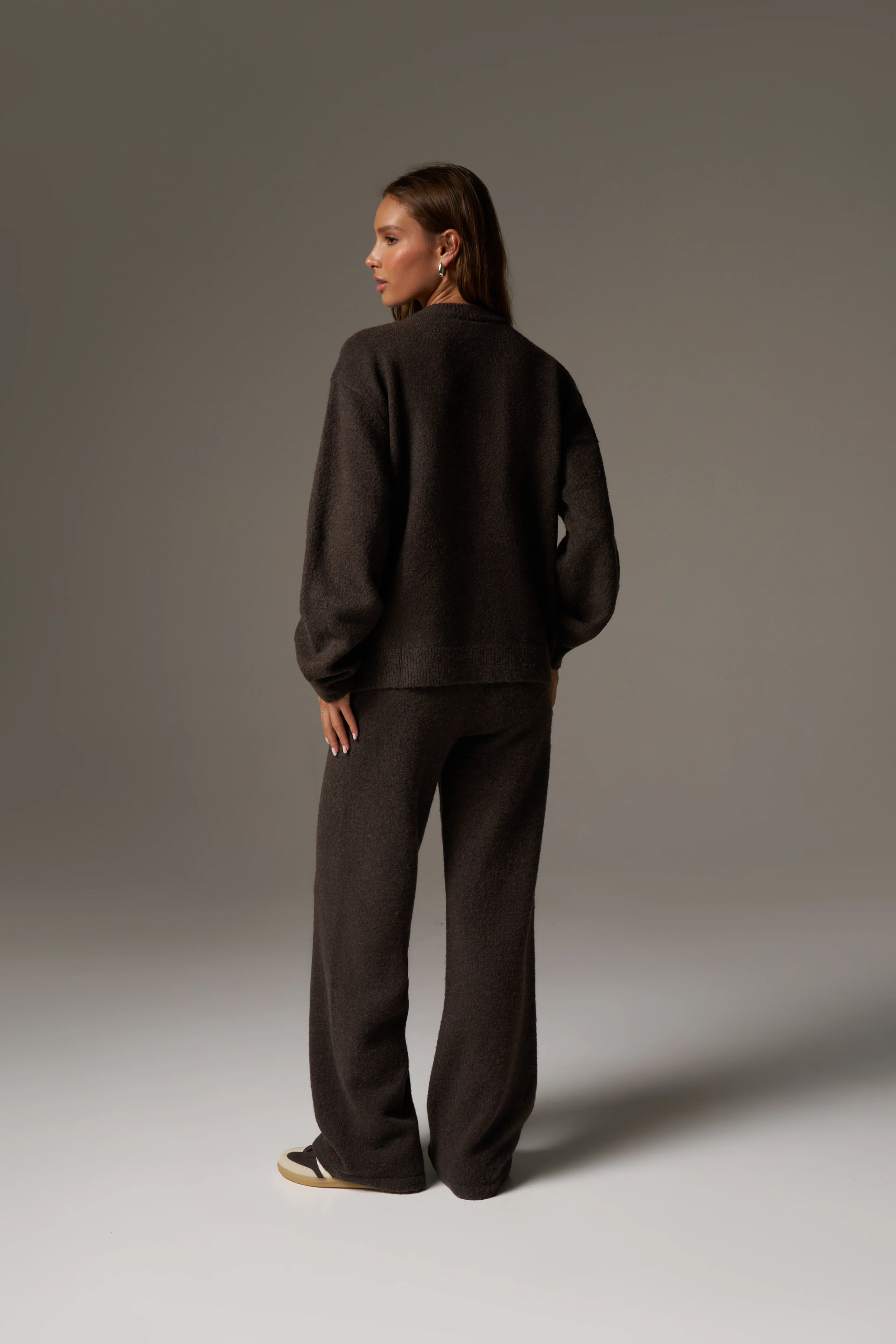 CTRE KNITTED SWEATSHIRT - BROWN - Image 6