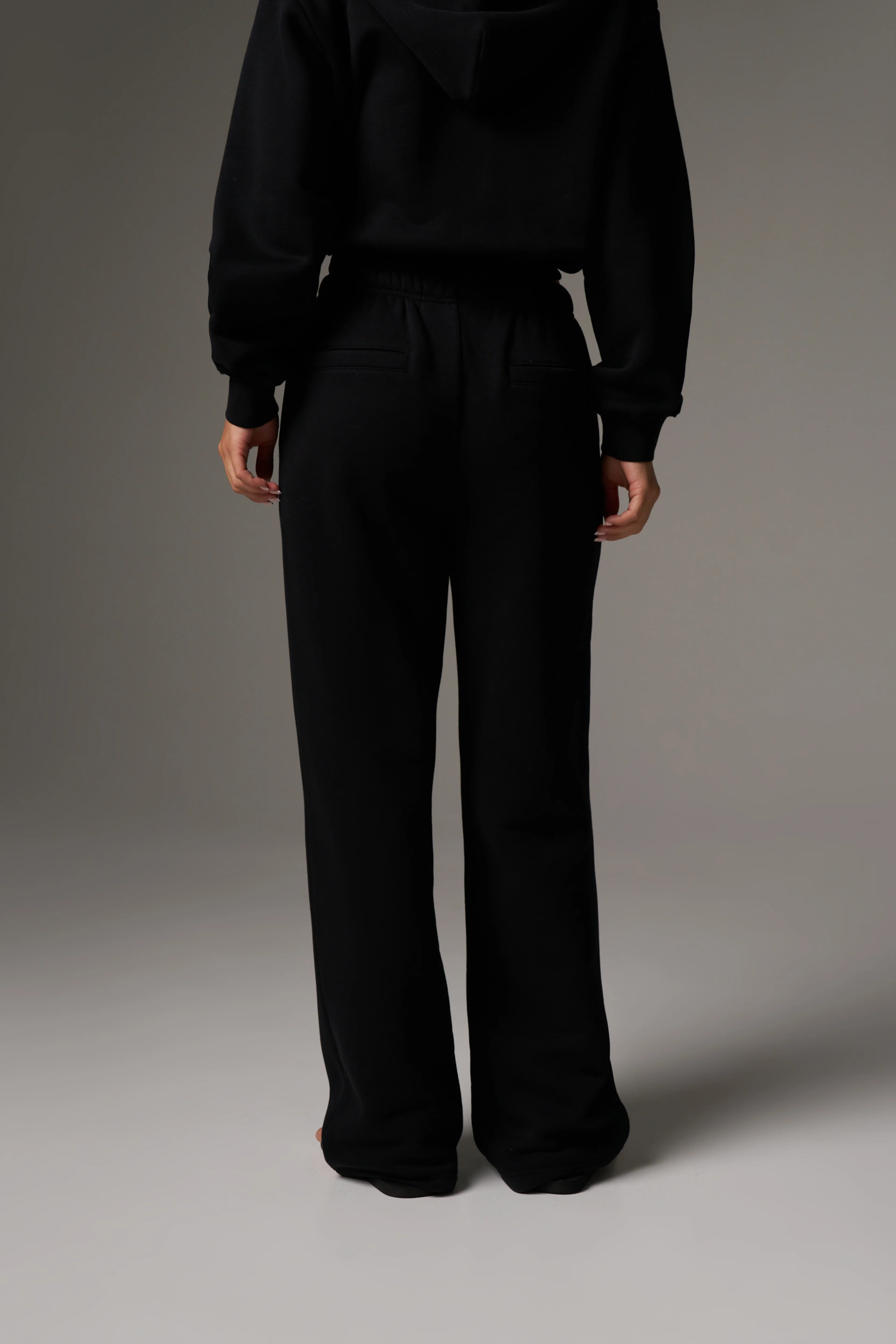 CTRE STRAIGHT LEG JOGGERS - BLACK - Image 5