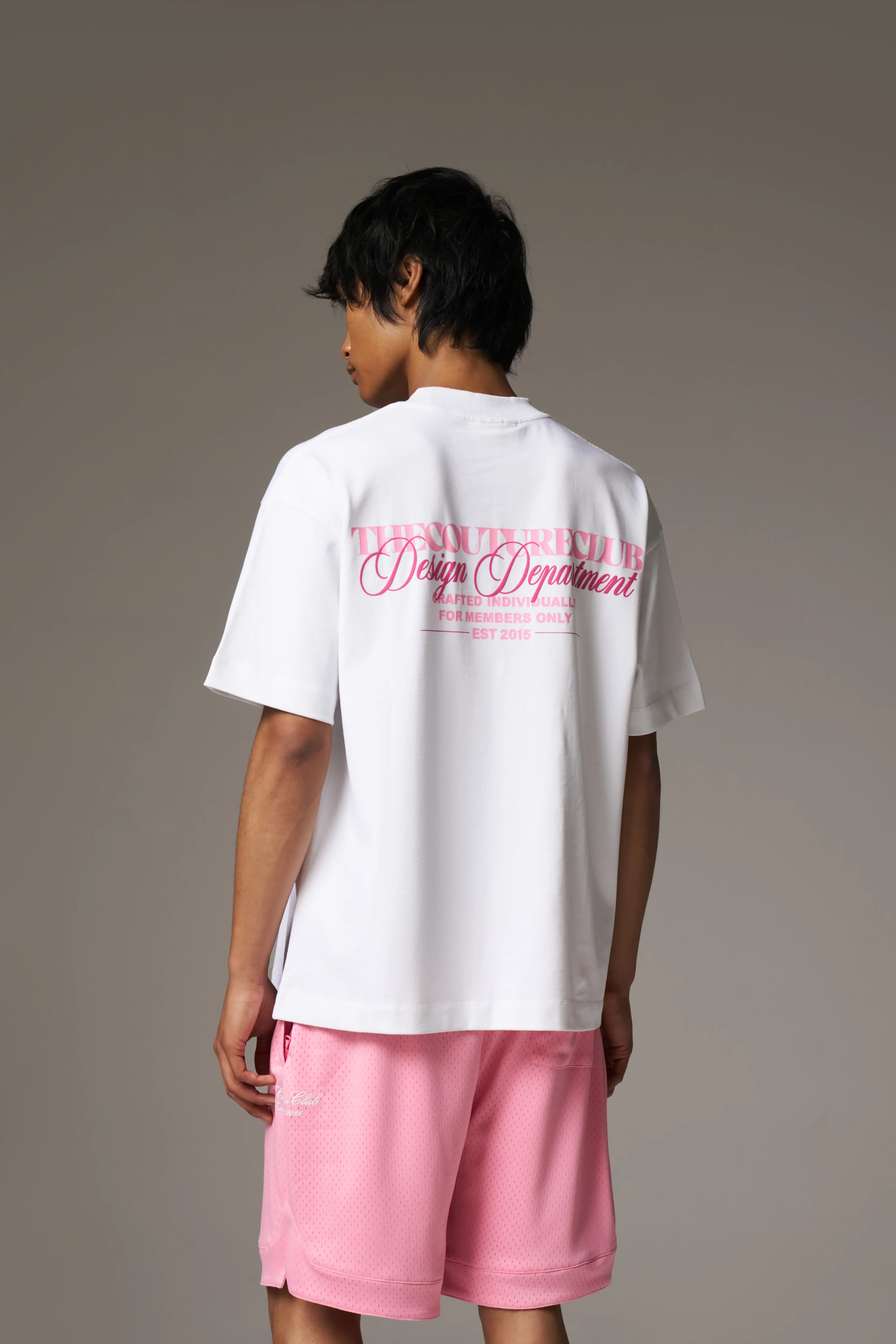 DESIGN DEPARTMENT GRAPHIC T-SHIRT - PINK - Image 6