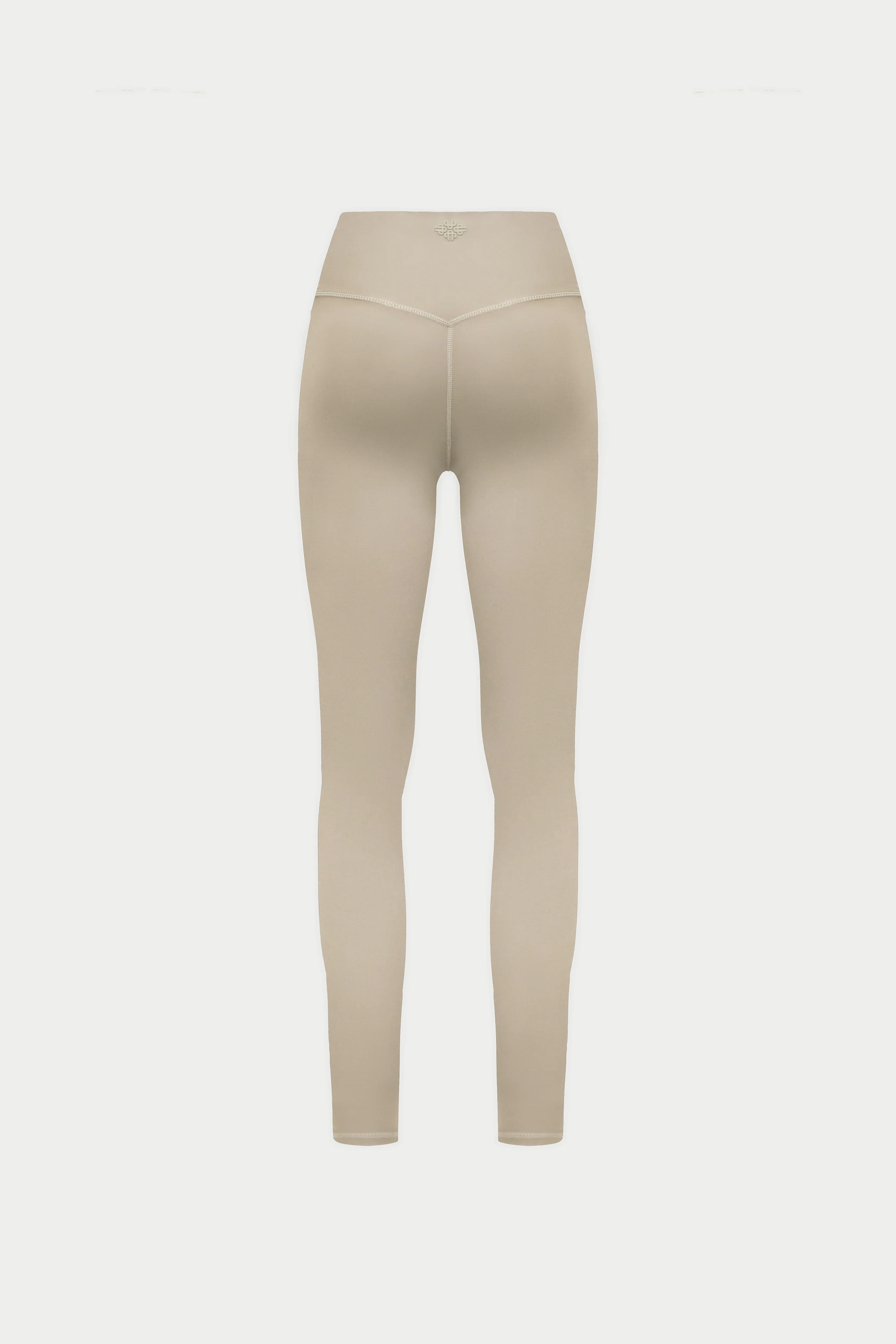 EMBLEM STRETCH SCULPTING LEGGINGS - BEIGE - Image 7