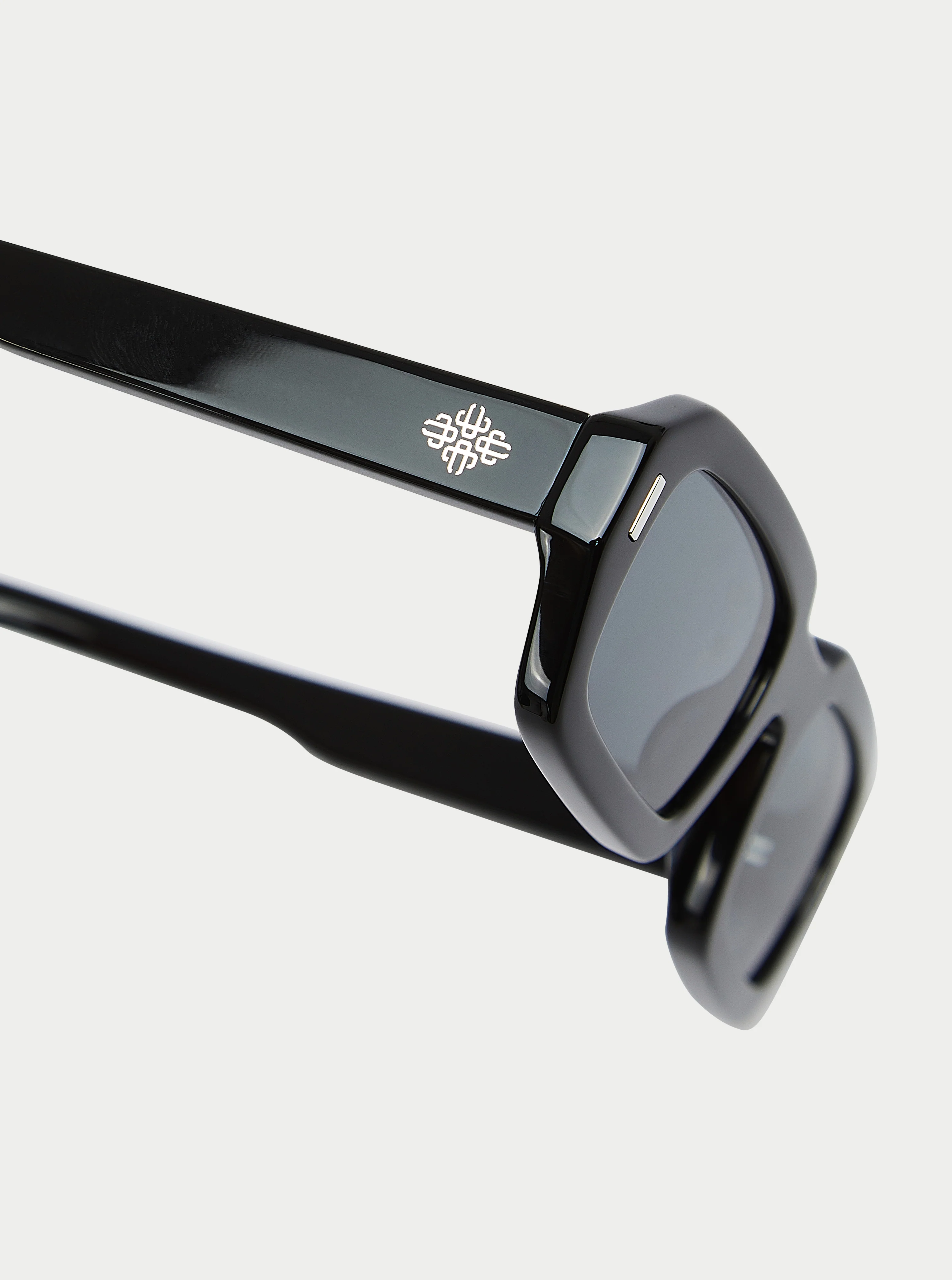 EMBLEM SUNGLASSES - BLACK - Image 3