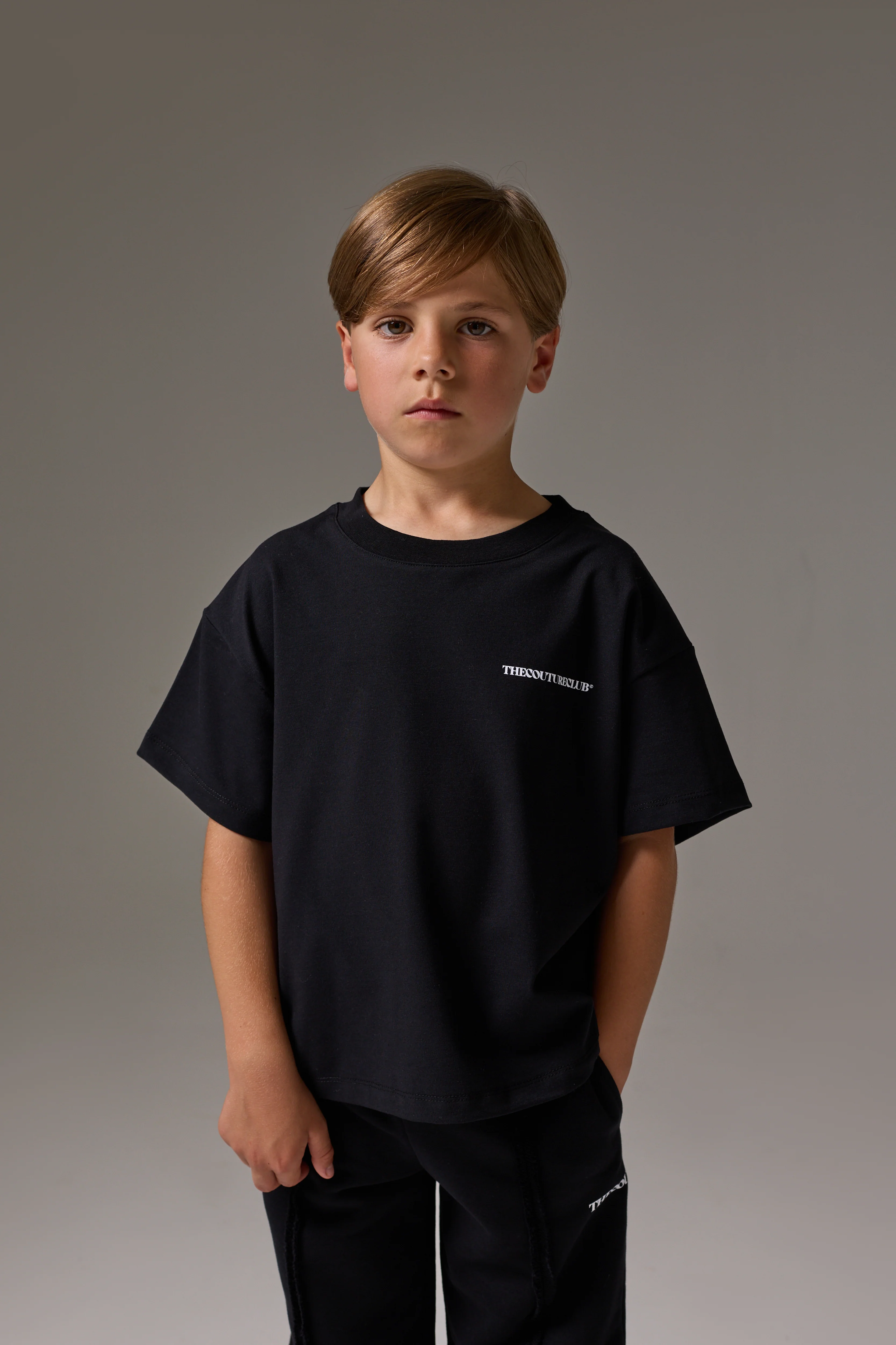 JUNIOR COPYRIGHT T-SHIRT - BLACK - Image 4