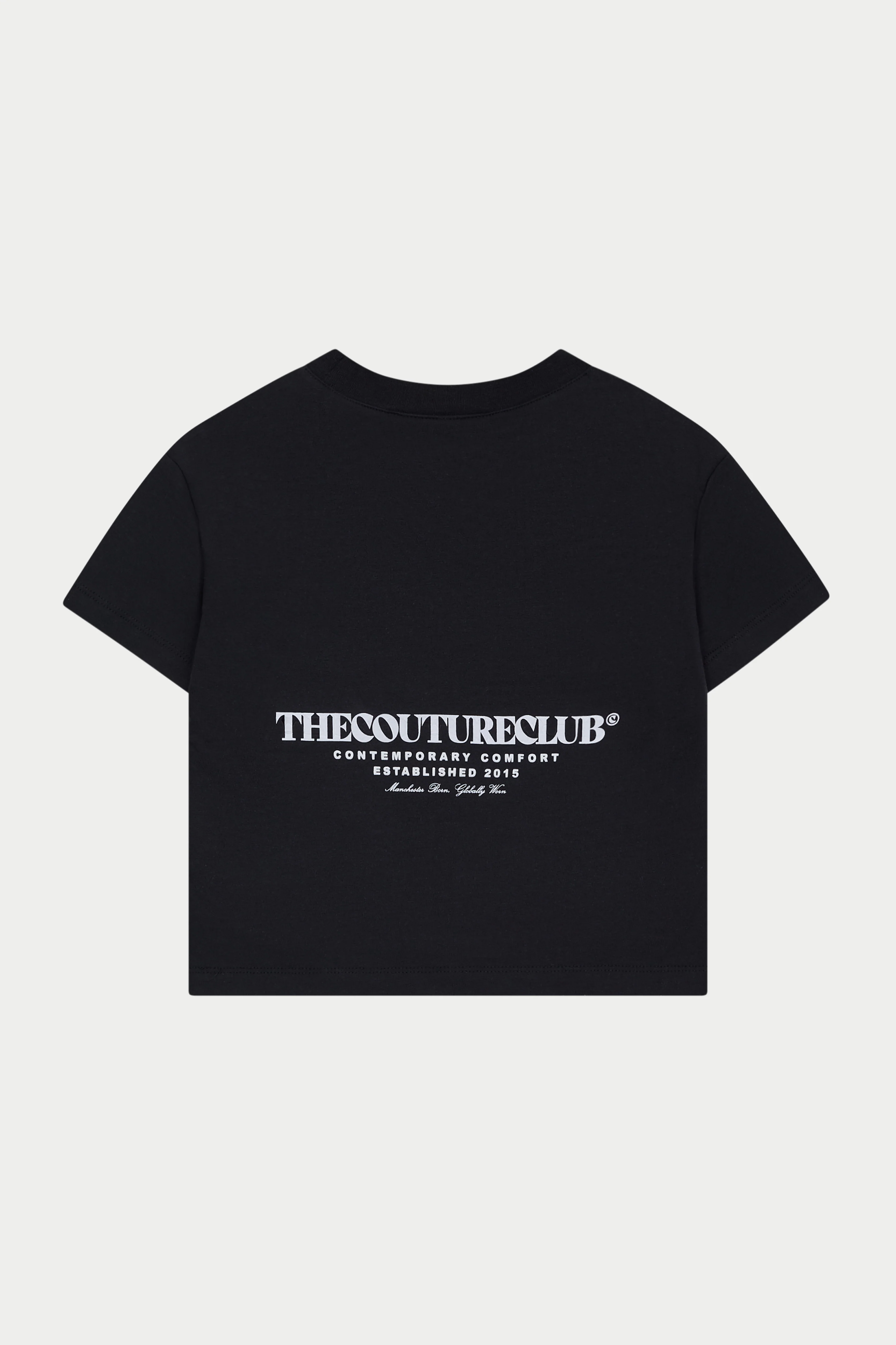 JUNIOR COPYRIGHT T-SHIRT - BLACK - Image 8