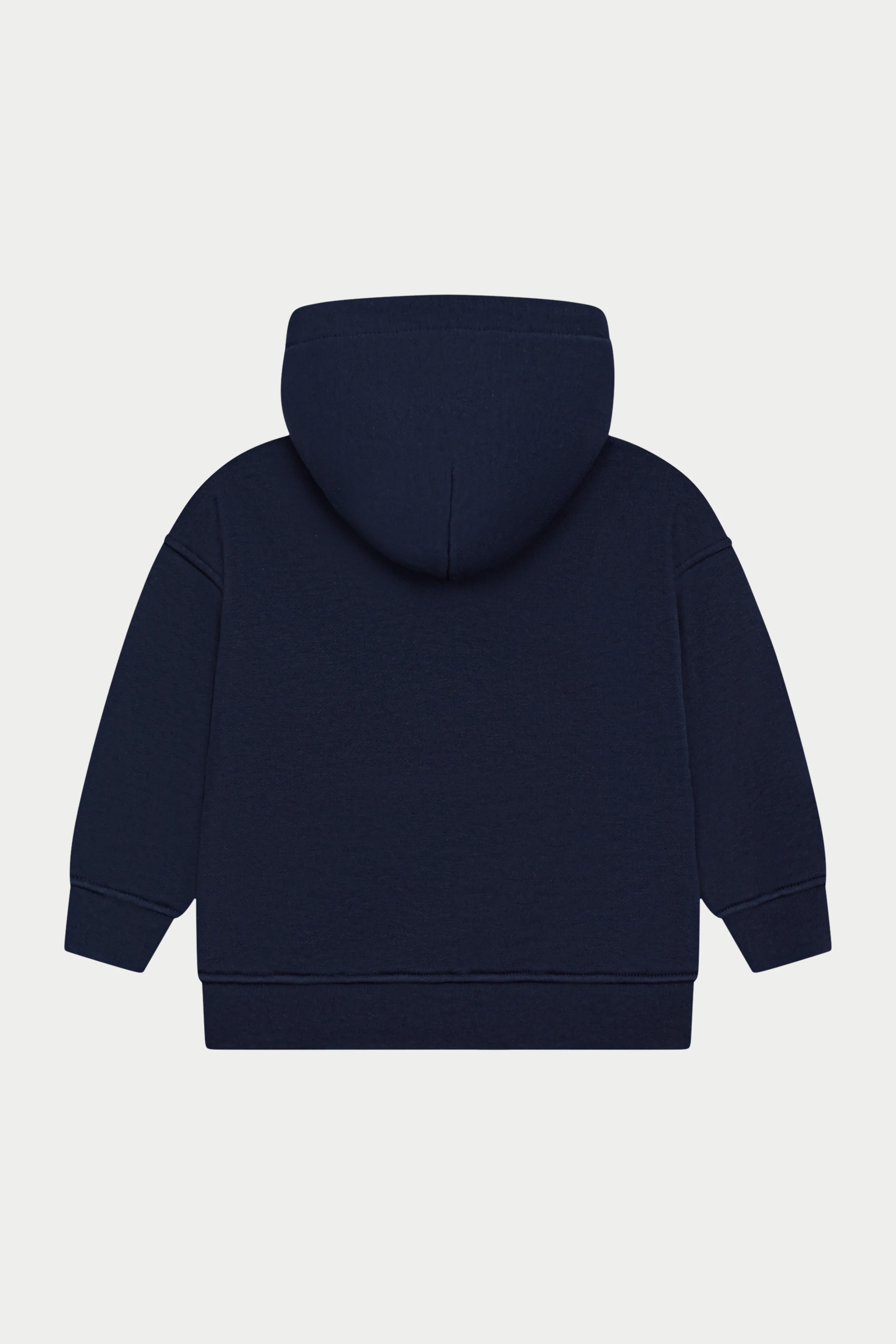 KIDS MONOGRAM EMBLEM APPLIQUE HOODIE - NAVY - Image 9
