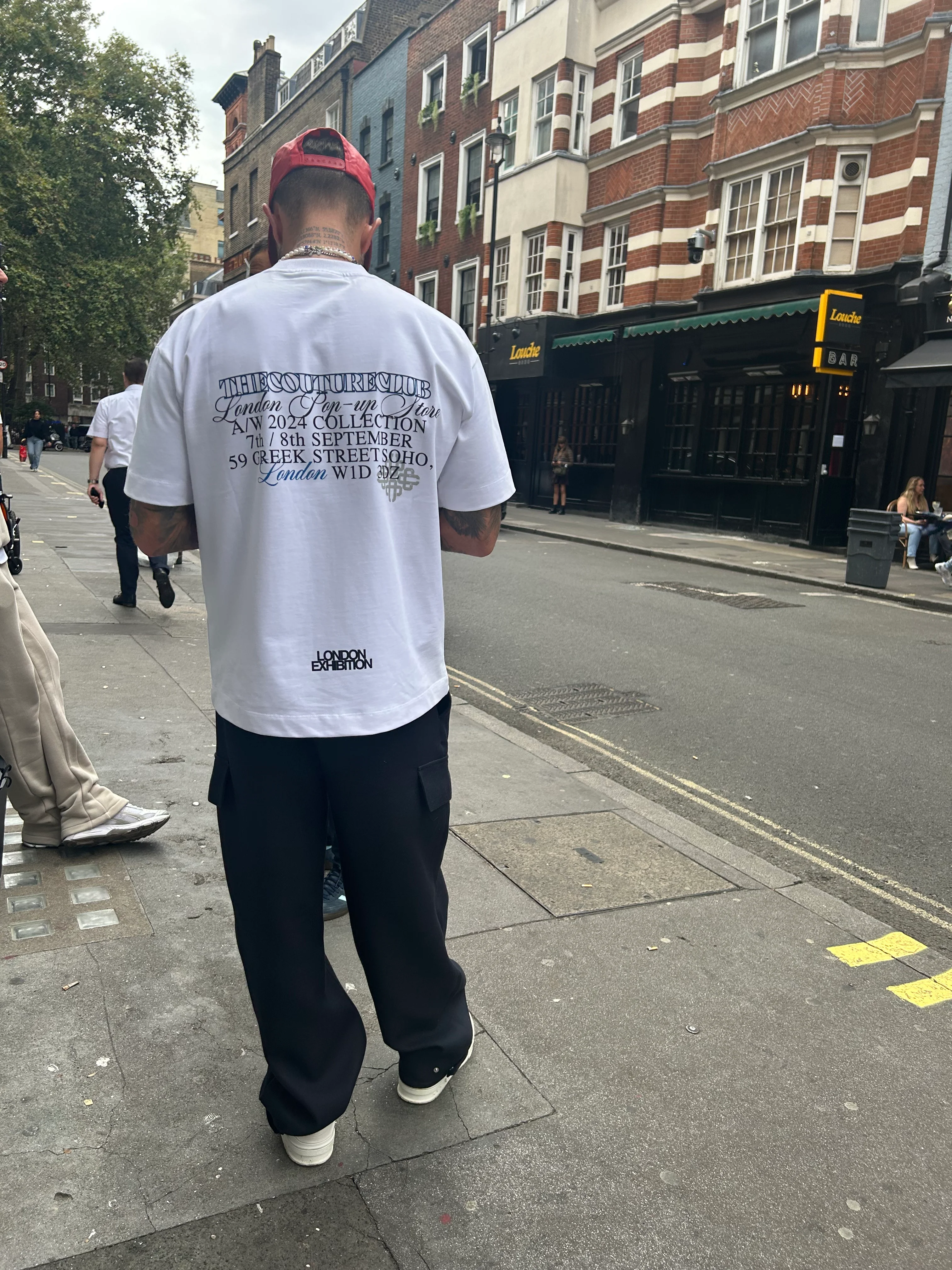 LONDON POP UP T-SHIRT - WHITE - Image 5