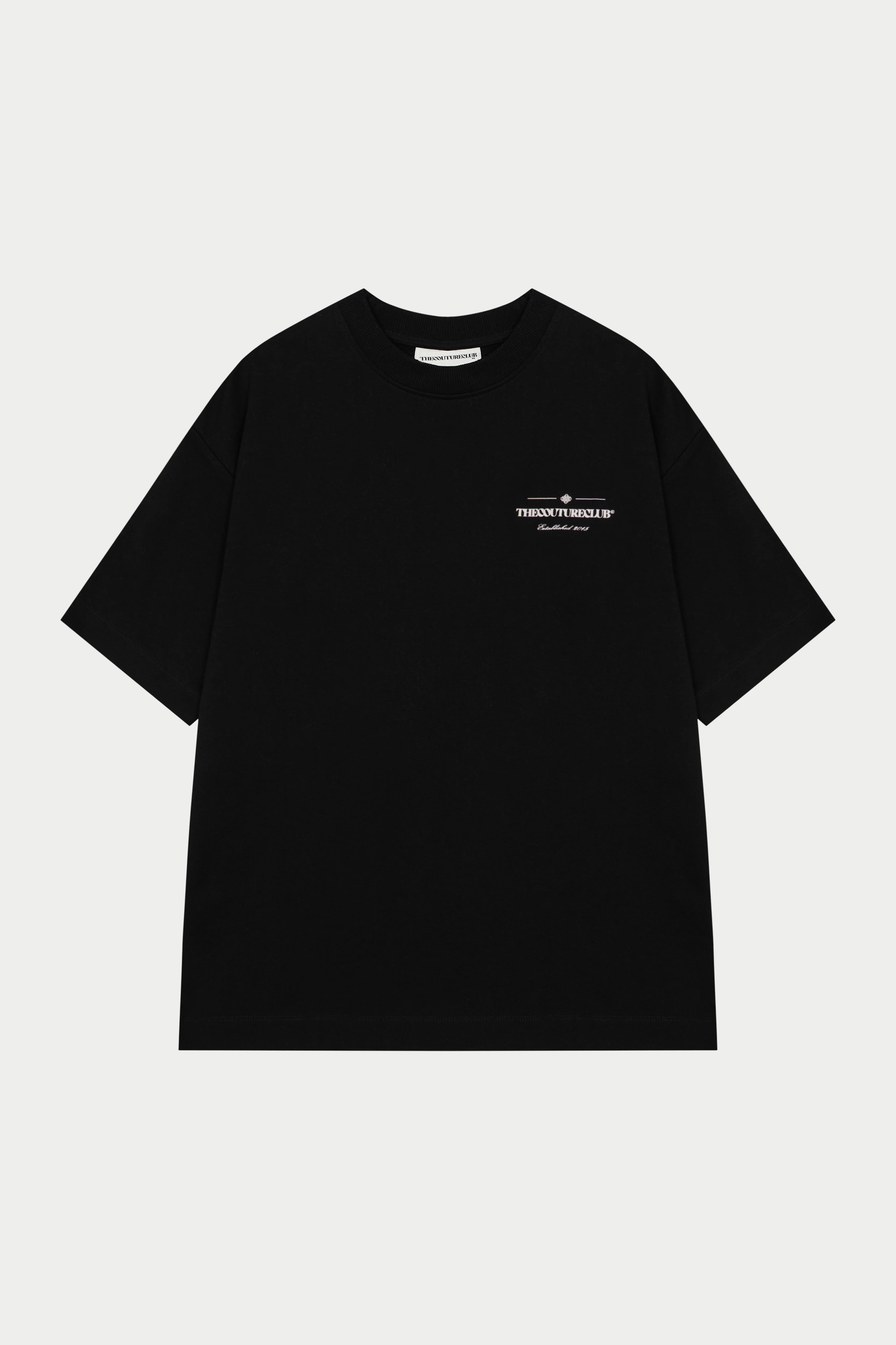 COPYRIGHT MULTI GRAPHIC T-SHIRT - BLACK - Image 7