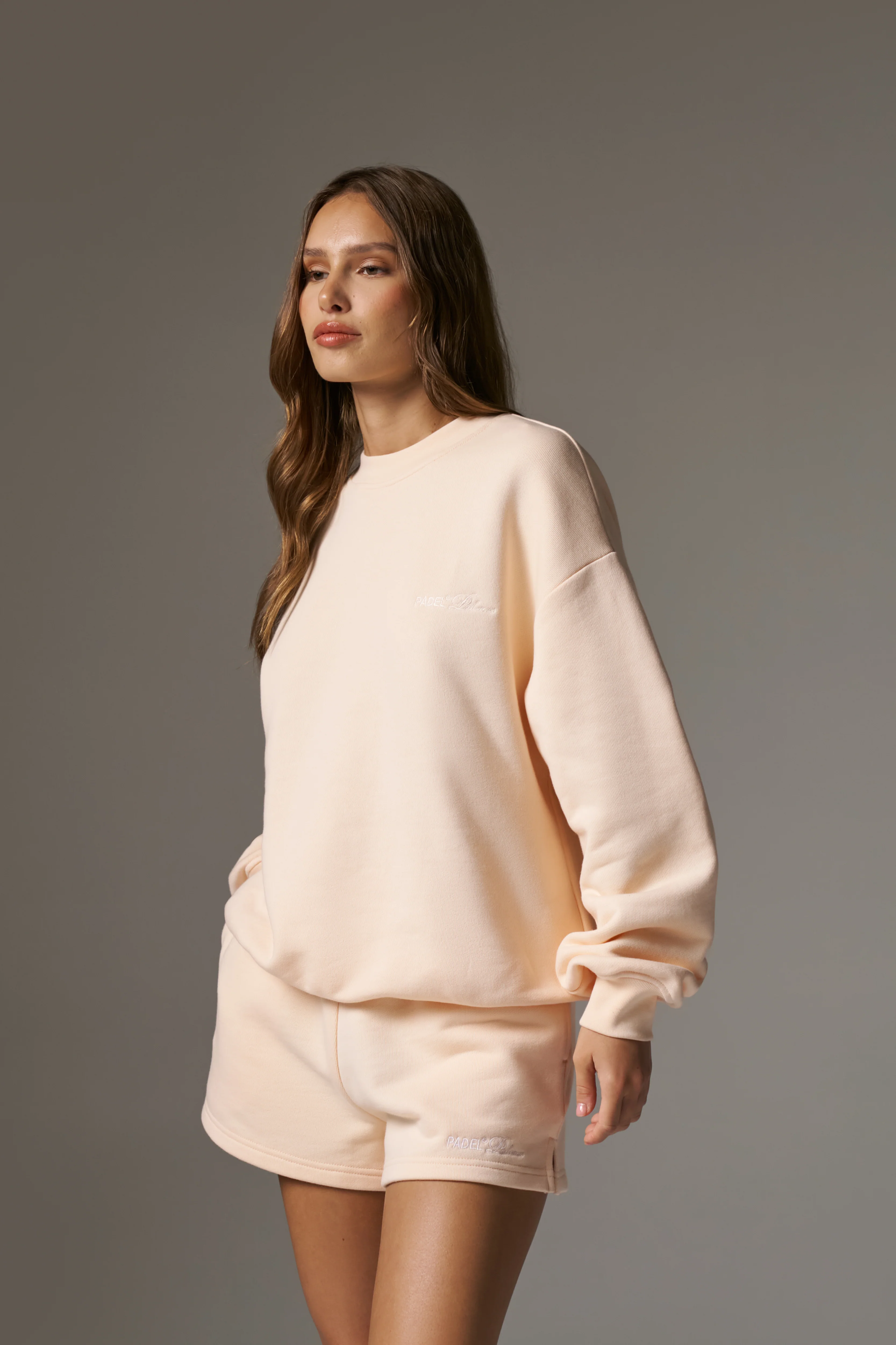 PADEL & PALOMAS SWEATSHIRT - PEACH - Image 4