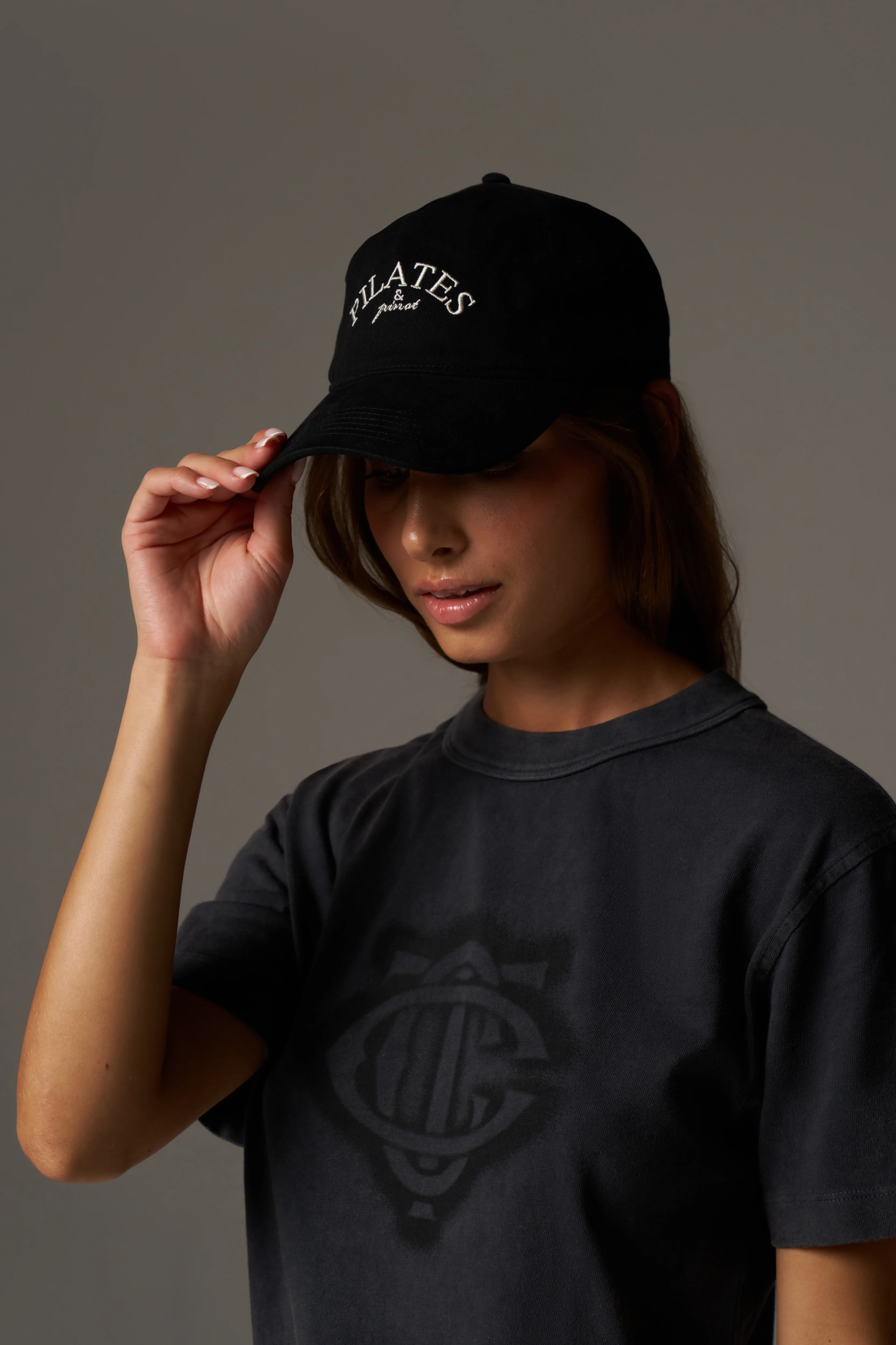 PILATES & PINOT CAP - BLACK - Image 3