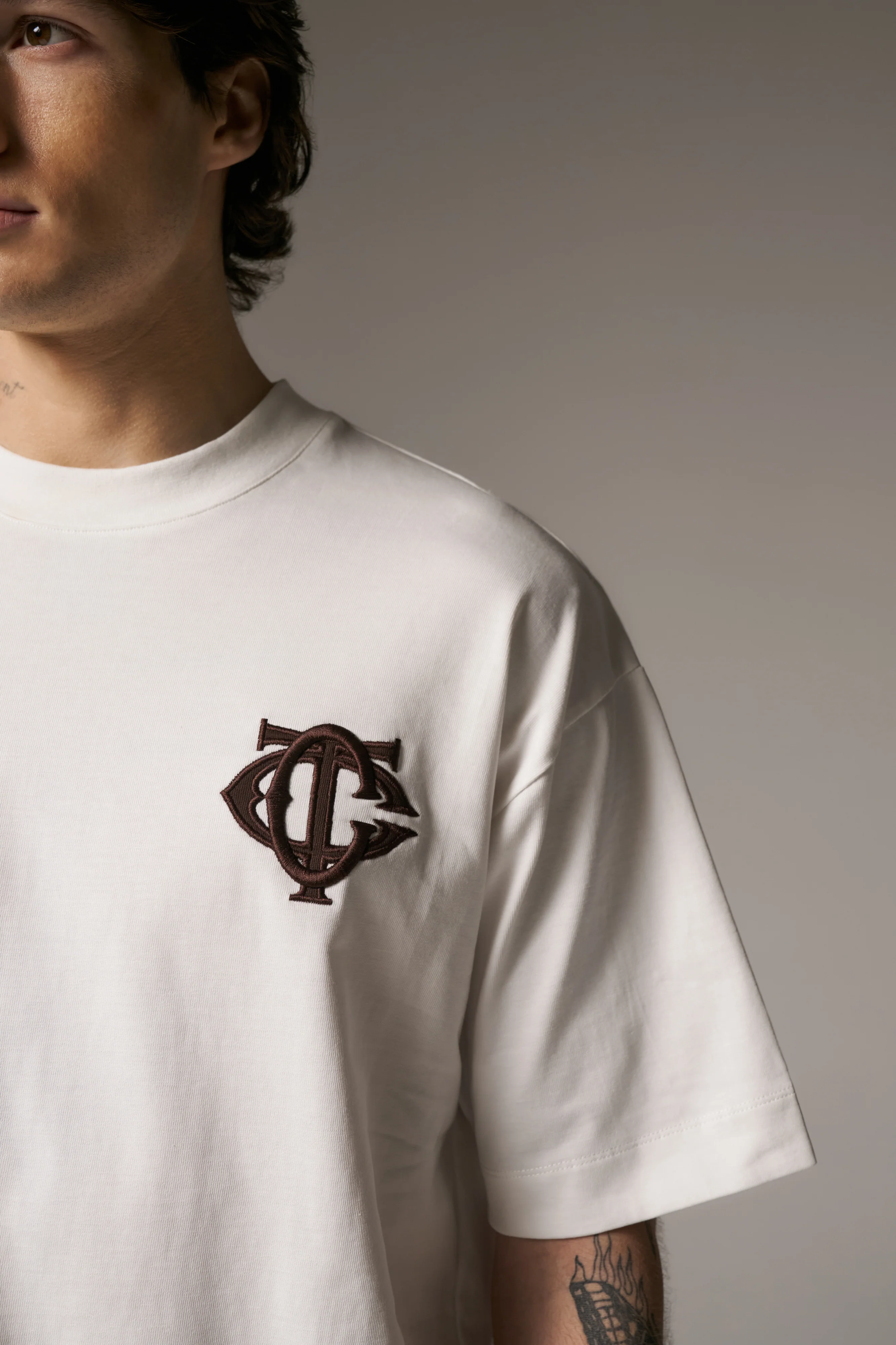 MONOGRAM T-SHIRT - OFF WHITE - Image 6