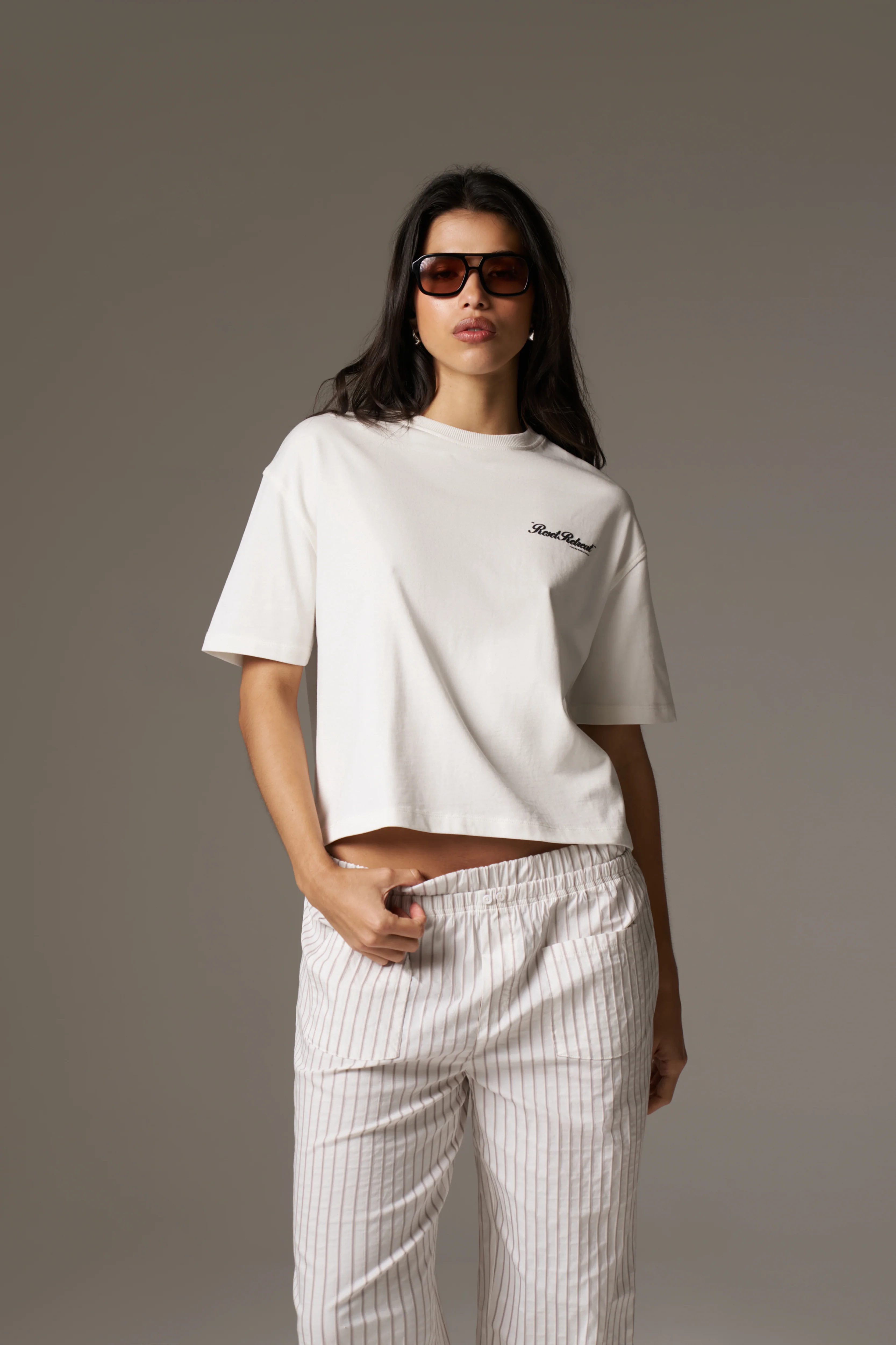RESET RETREAT T-SHIRT - OFF WHITE - Image 8