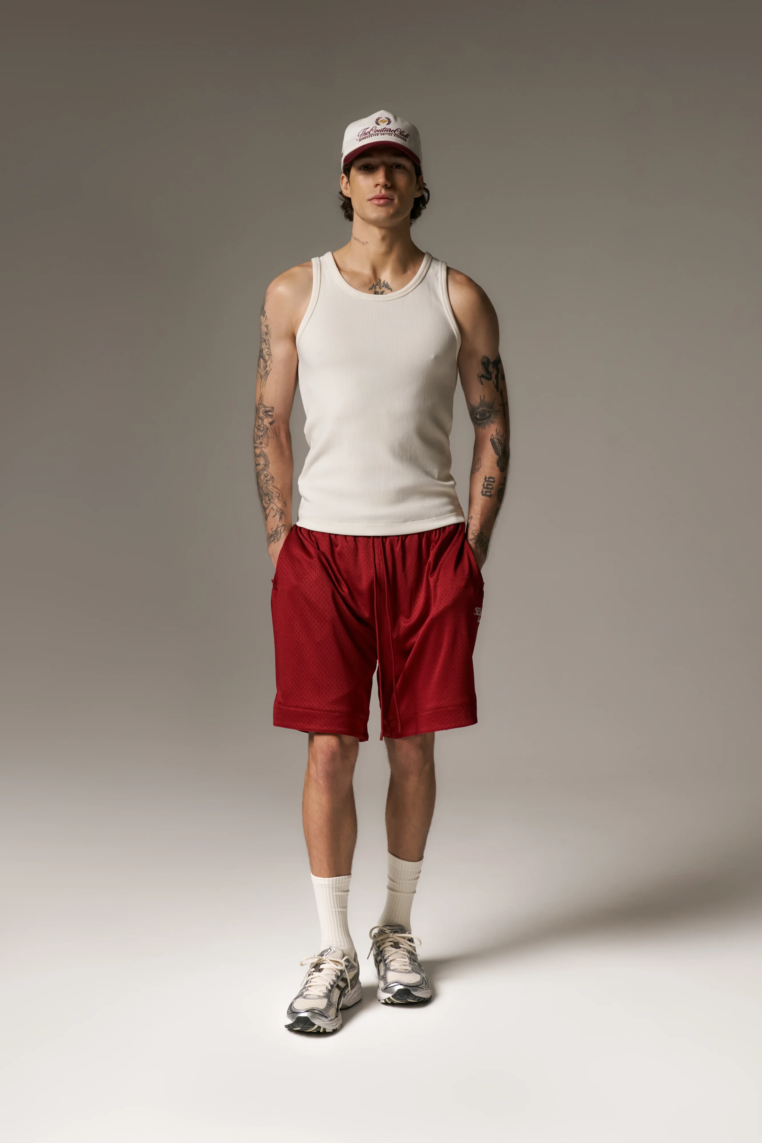 RIBBED VEST - OFF WHITE - Image 3