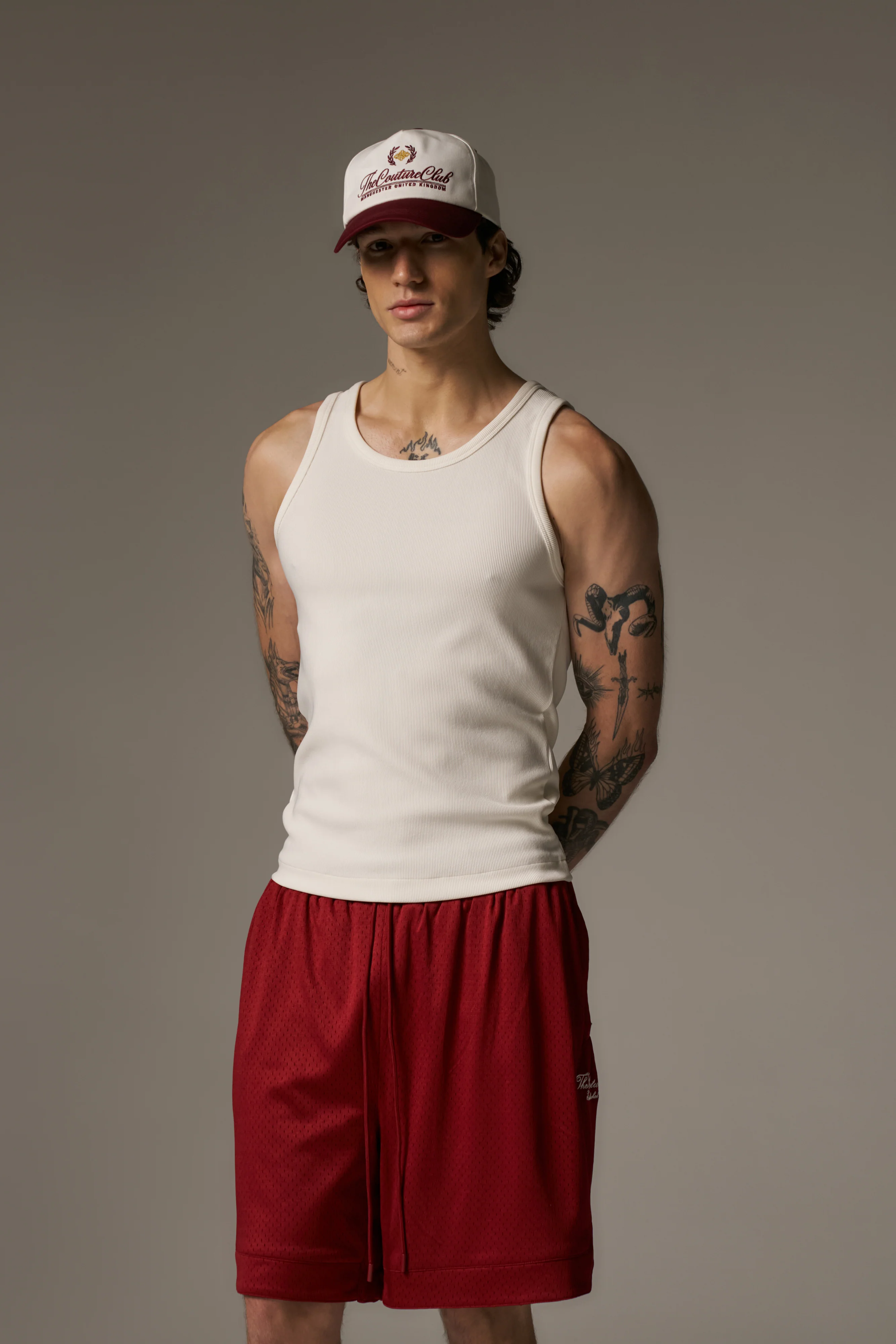 RIBBED VEST - OFF WHITE - Image 4
