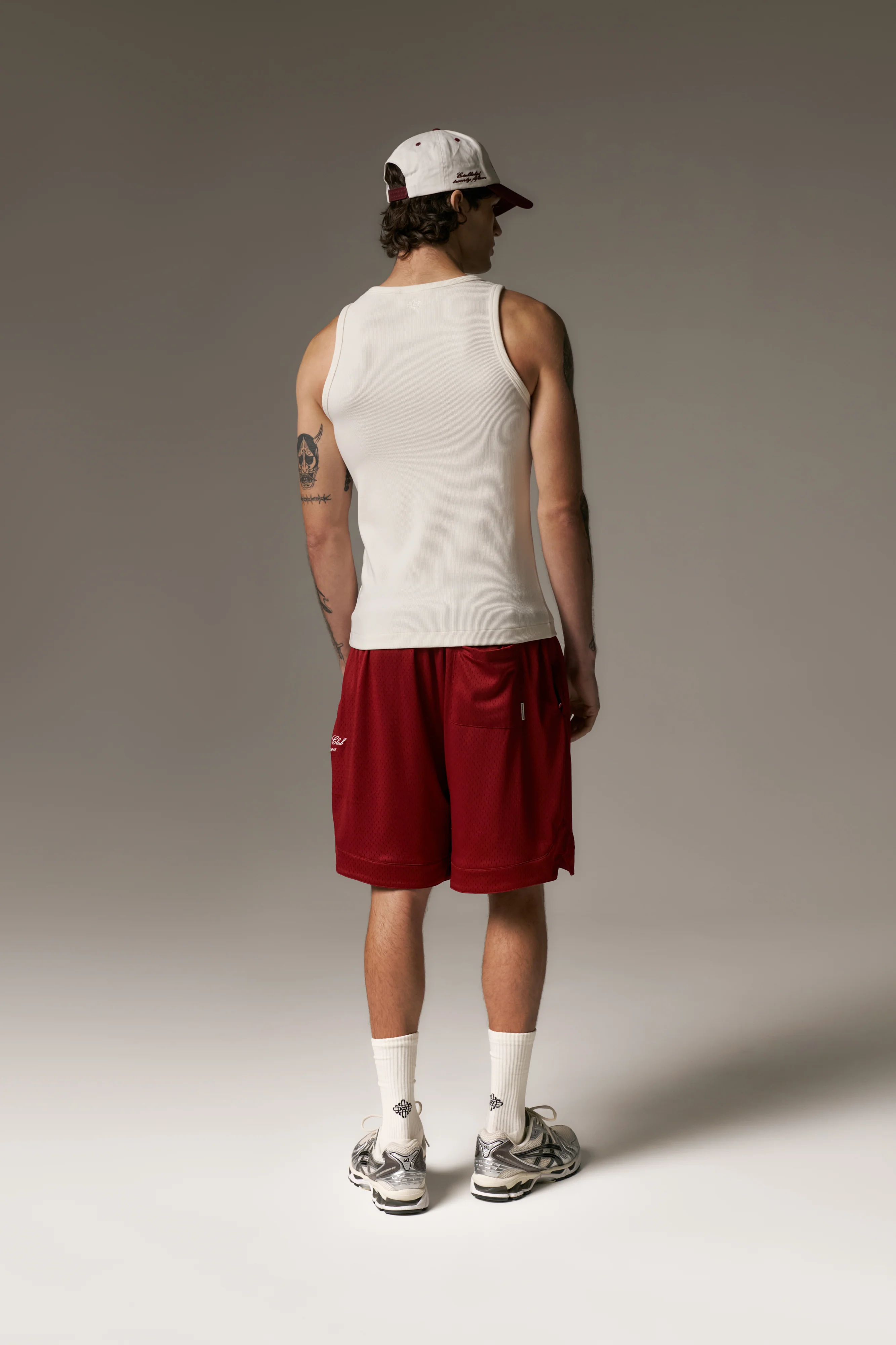 RIBBED VEST - OFF WHITE - Image 7