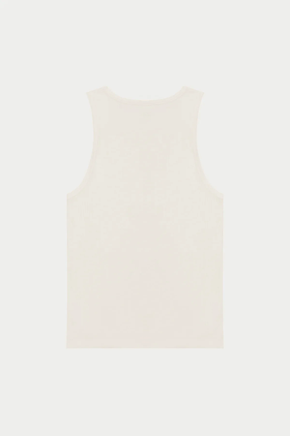 RIBBED VEST - OFF WHITE - Image 9