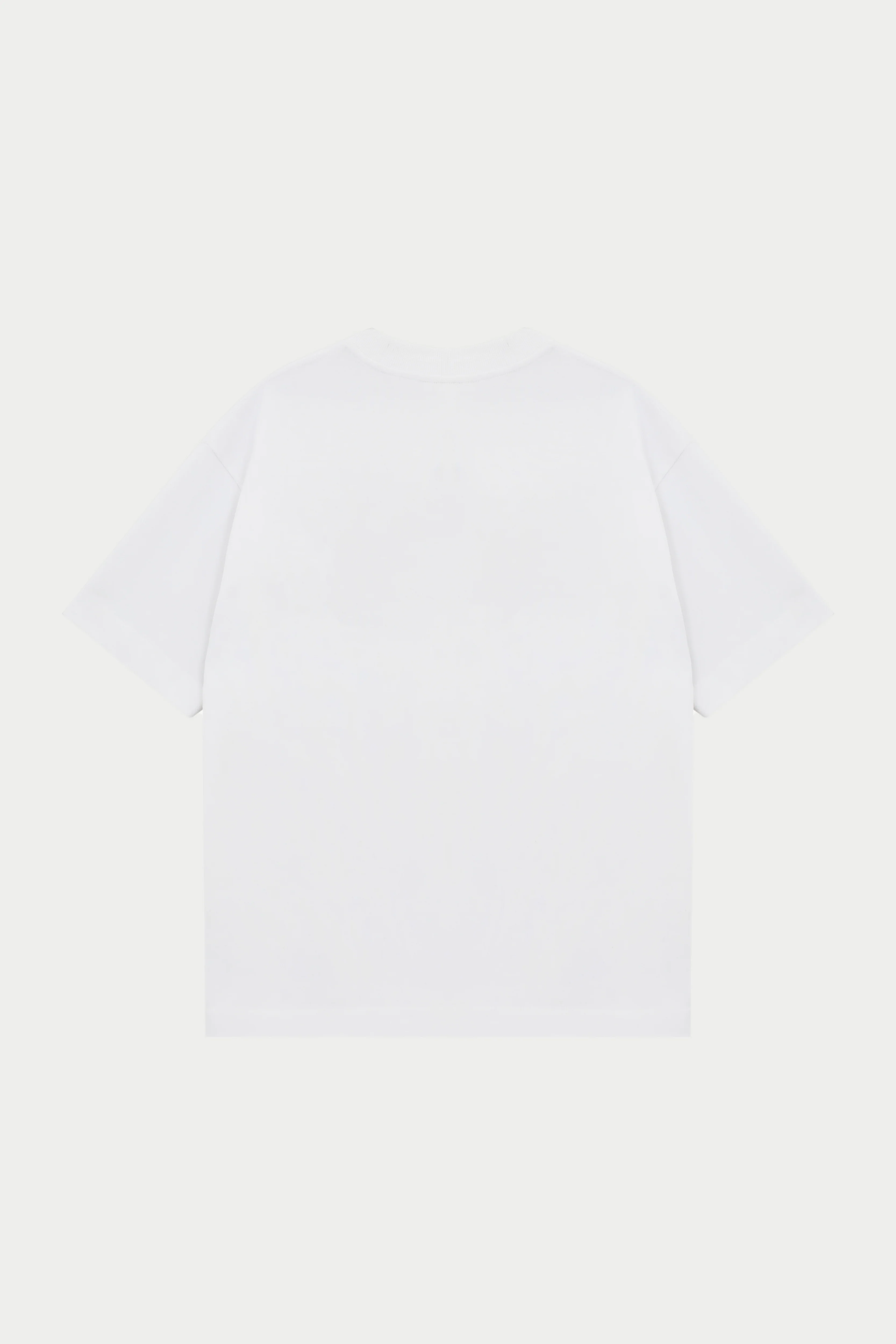 SCRIPT EMBROIDERED T-SHIRT - OFF WHITE - Image 8
