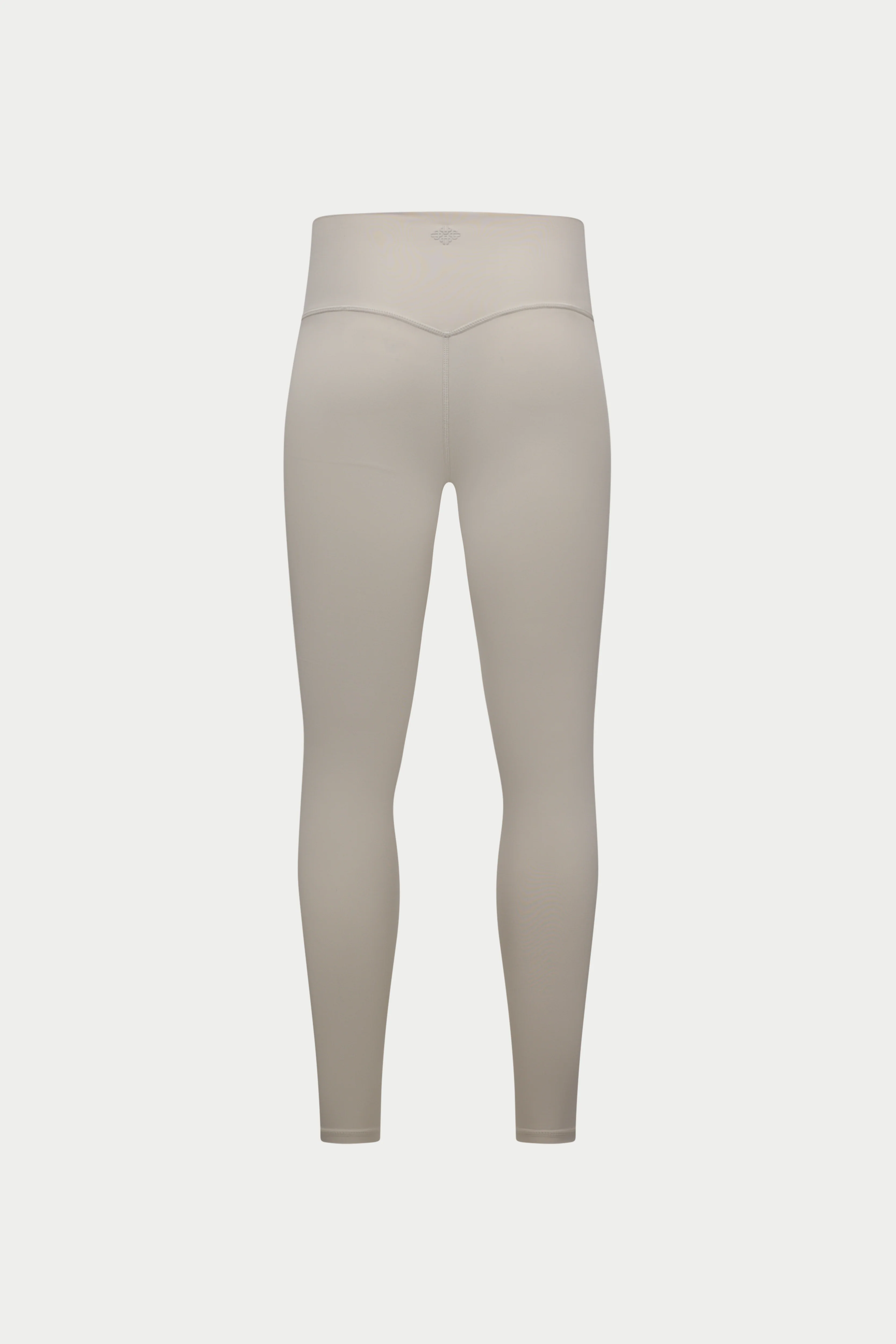 SCULPTING STRETCH EMBLEM LEGGINGS - BONE - Image 8