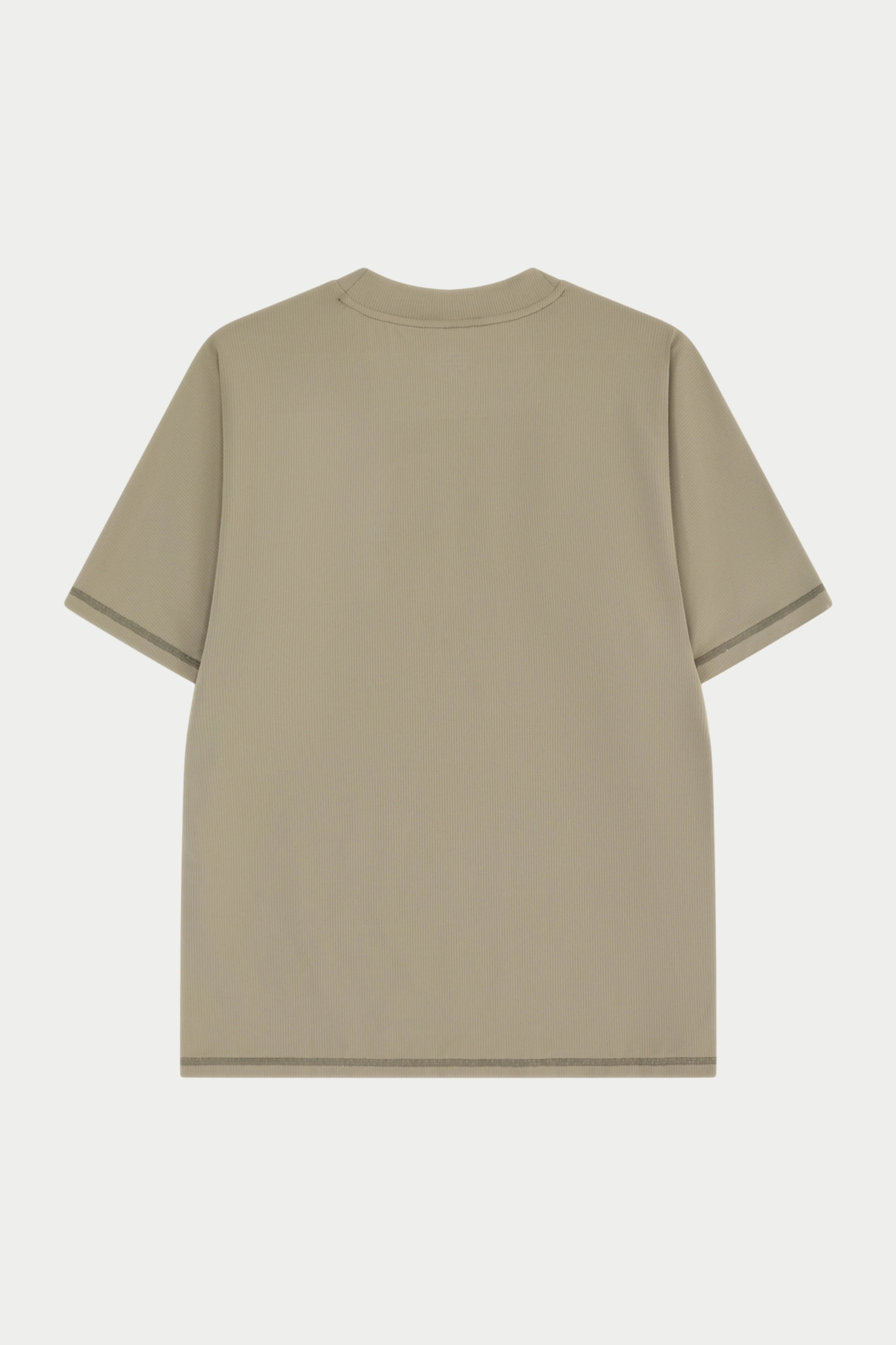 SHORT SLEEVE TRAINING TOP - KHAKI - Image 6