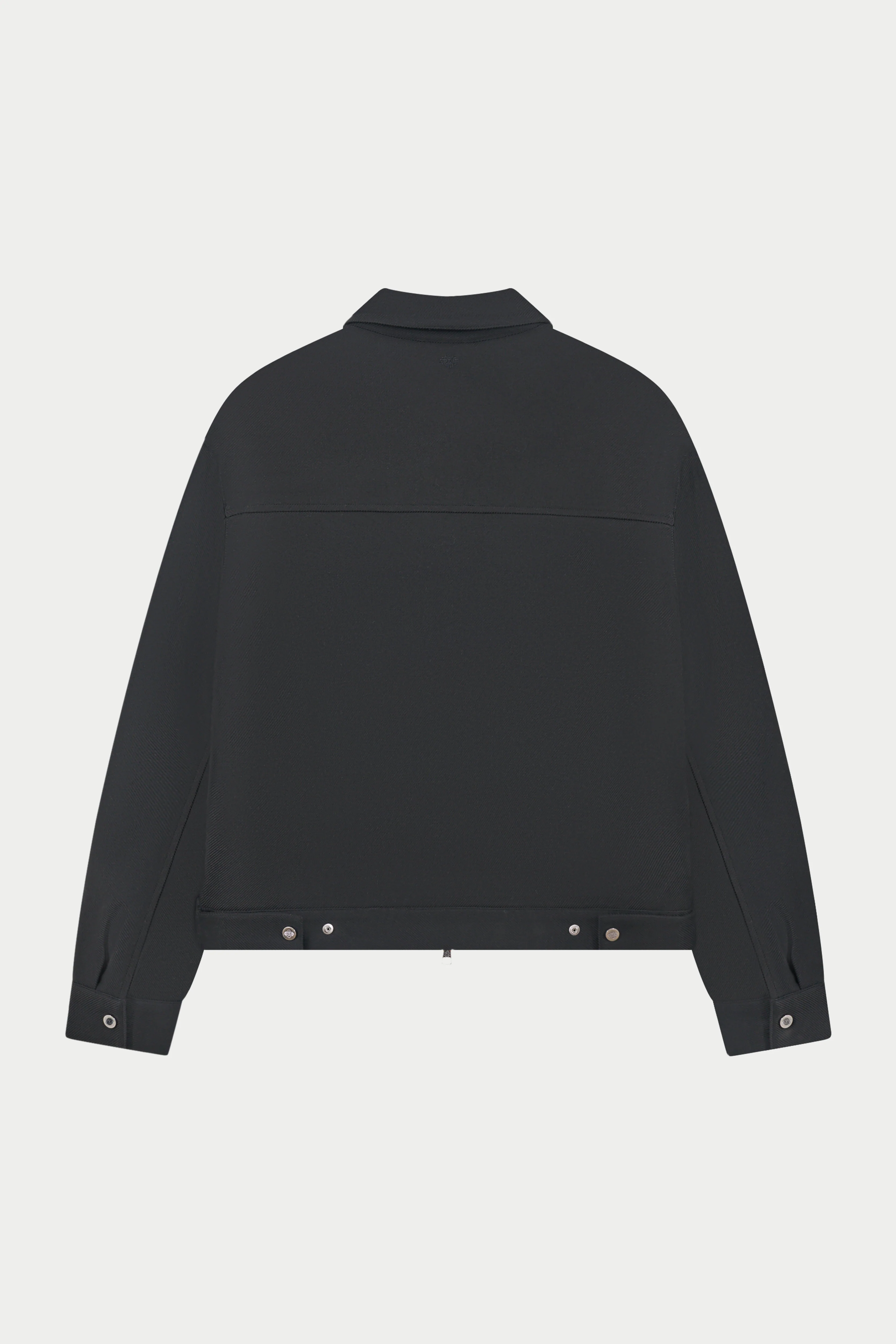 TAILORED WOOL BLEND JACKET - BLACK - Image 10