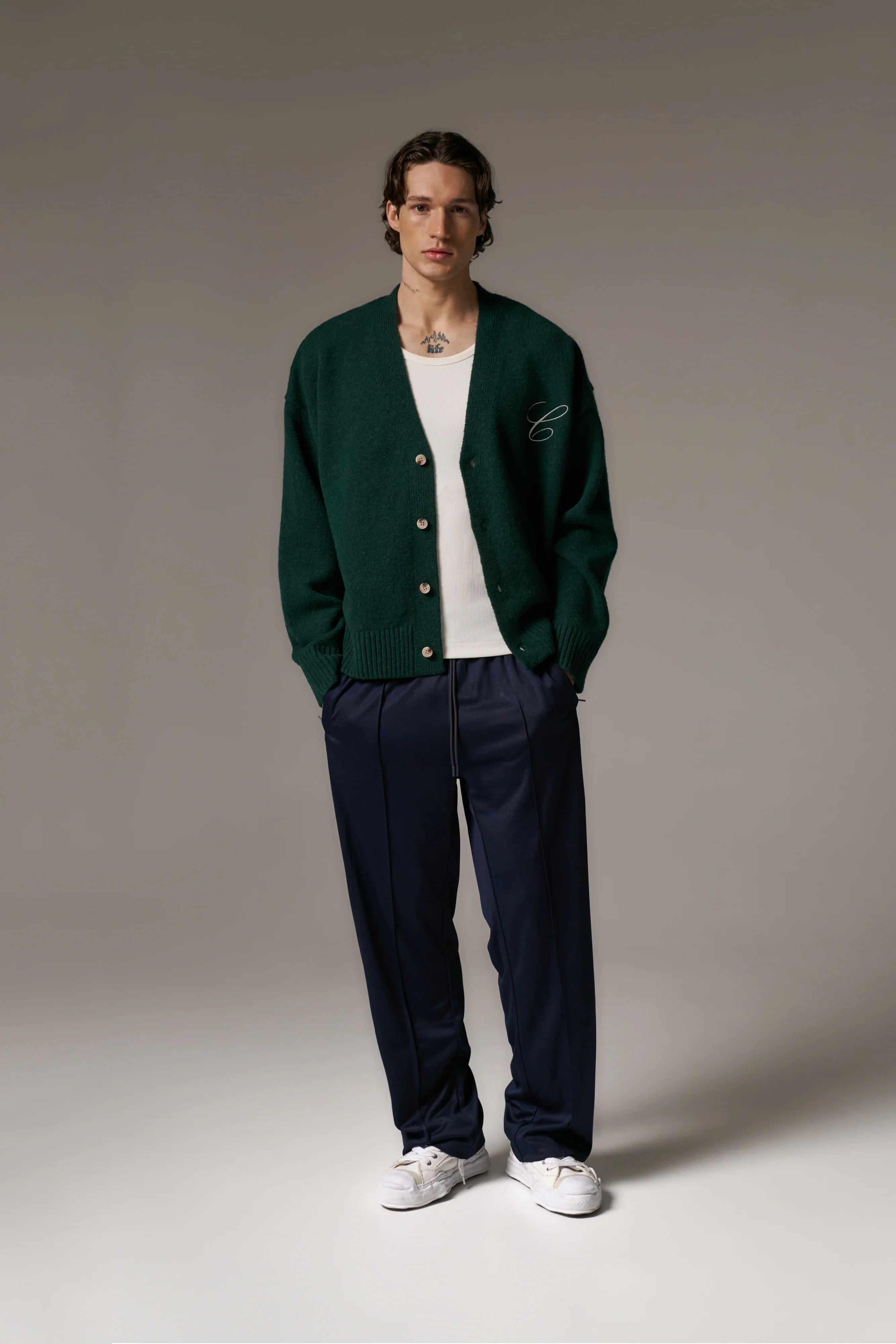 TAPE MESH JOGGER - NAVY - Image 3