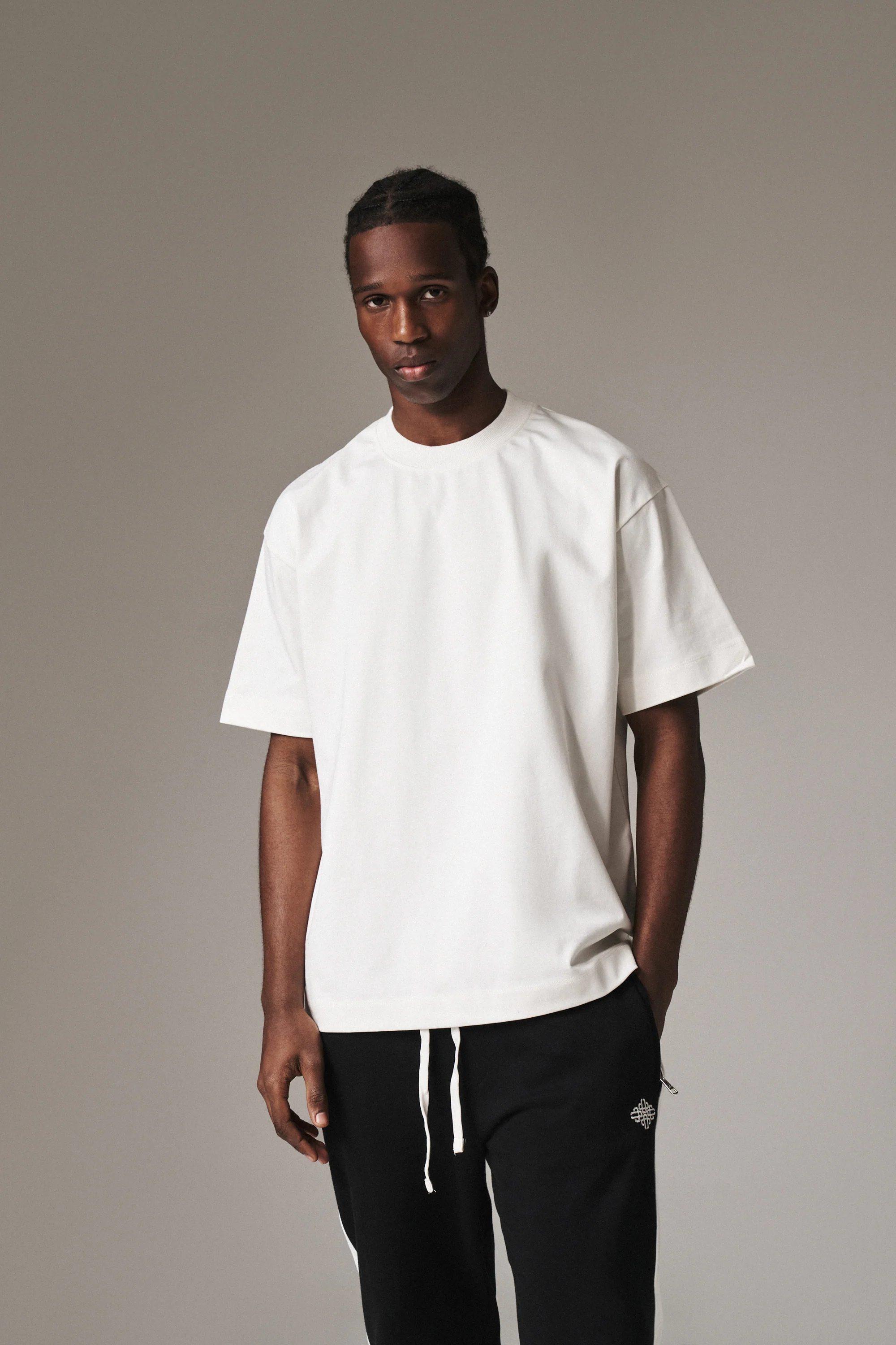 SUPER HEAVYWEIGHT BLANK T-SHIRT - OFF WHITE - Image 5