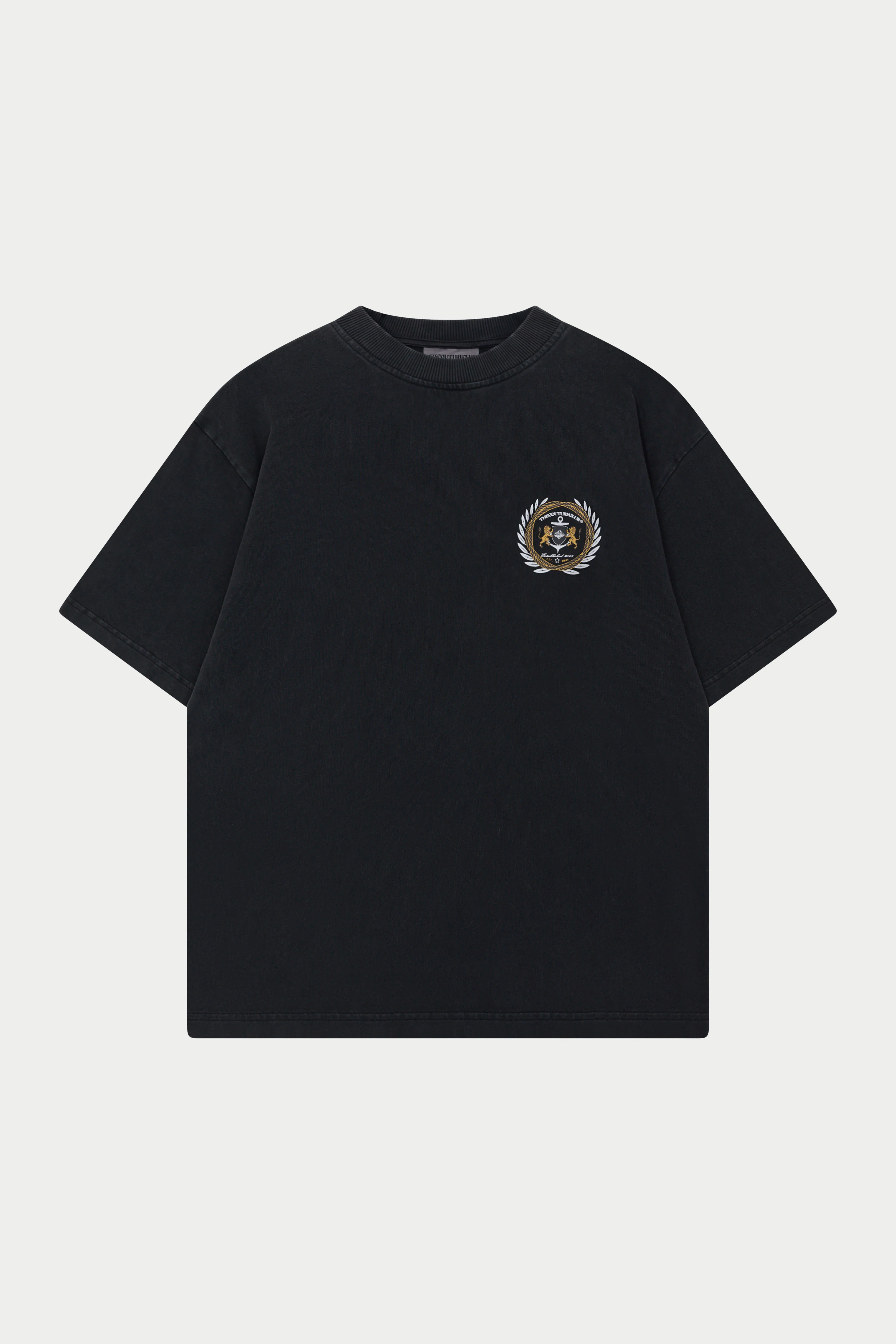 YACHT CLUB GRAPHIC T-SHIRT - WASHED BLACK - Image 12